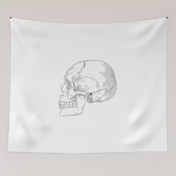 Item preview, human skull art designed and sold by Animalhead.