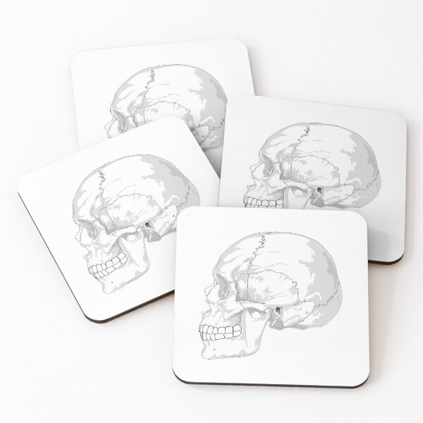 Item preview, human skull art designed and sold by Animalhead.
