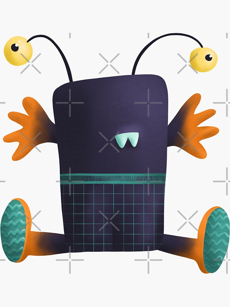 Hug me monster with stalk eyes by nobelbunt