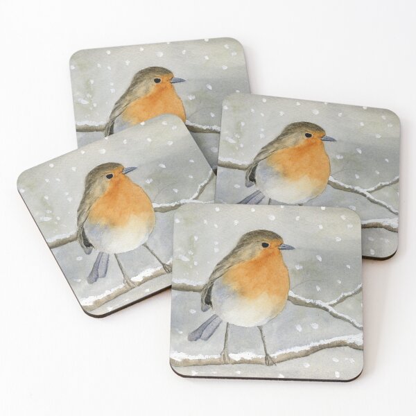 Item preview, Robin On A Snowy Branch 1 designed and sold by sarymart.