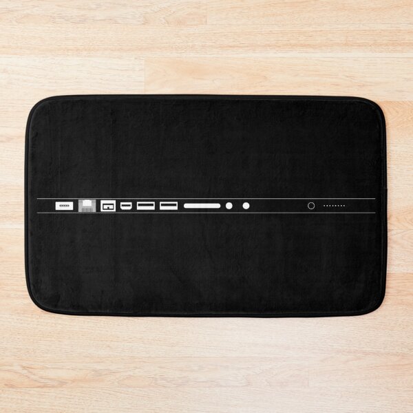 Item preview, MacBook Expansion Ports (white on dark) designed and sold by -blackstar-.