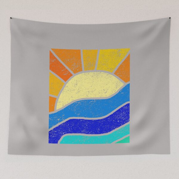 Item preview, Tile sun water geometry shape tile decor designed and sold by tarek25.