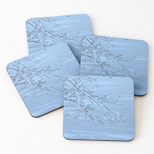 Item preview, Snow on the tree branches designed and sold by mrivserg.
