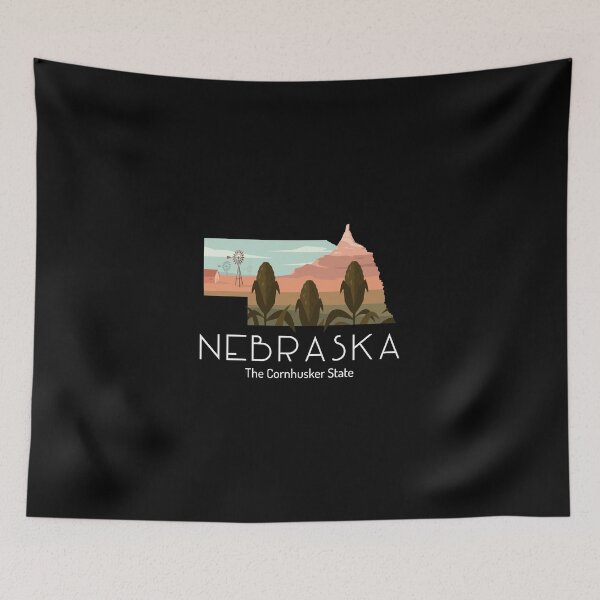 Item preview, Nebraska Proud State Motto The Cornhusker State product designed and sold by jakehughes2015.