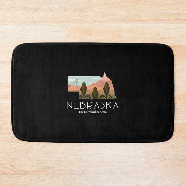 Item preview, Nebraska Proud State Motto The Cornhusker State product designed and sold by jakehughes2015.