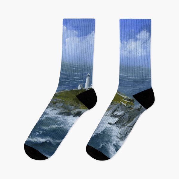 Item preview, Rough Sea At South Stack designed and sold by sarymart.