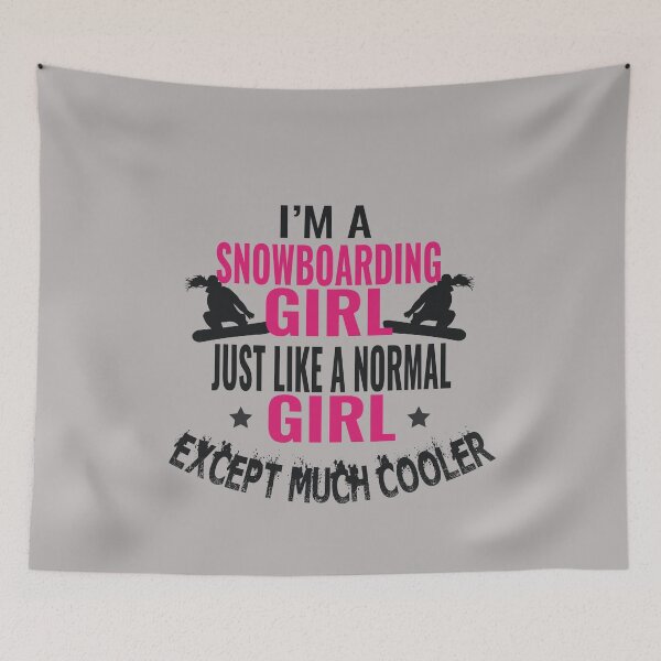 Item preview, Snowboarding Girl Snowboarding Gift Snowboarder designed and sold by tarek25.