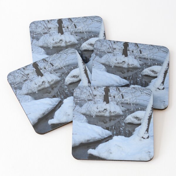 Item preview, winter winding creek designed and sold by mrivserg.