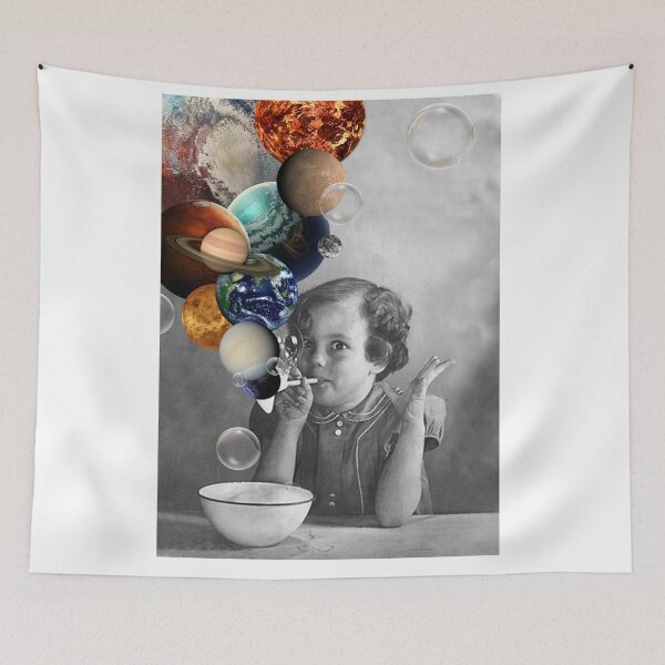 Item preview, Blowing Space in bubbles designed and sold by gizthings.