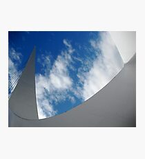 Sky Sculpture Photographic Print