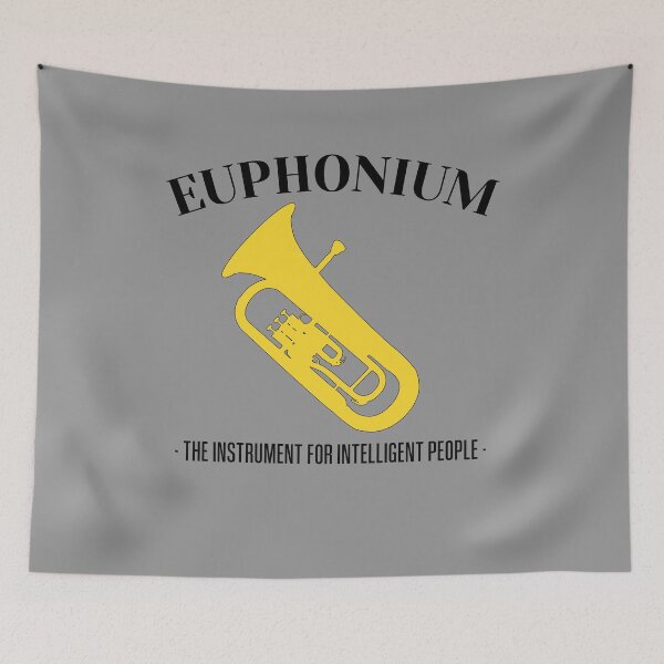 Item preview, EUPHONIUM - THE INSTRUMENT FOR INTELLIGENT PEOPLE, funny Euphonium/ Baritone gift idea designed and sold by HEJAshirts.