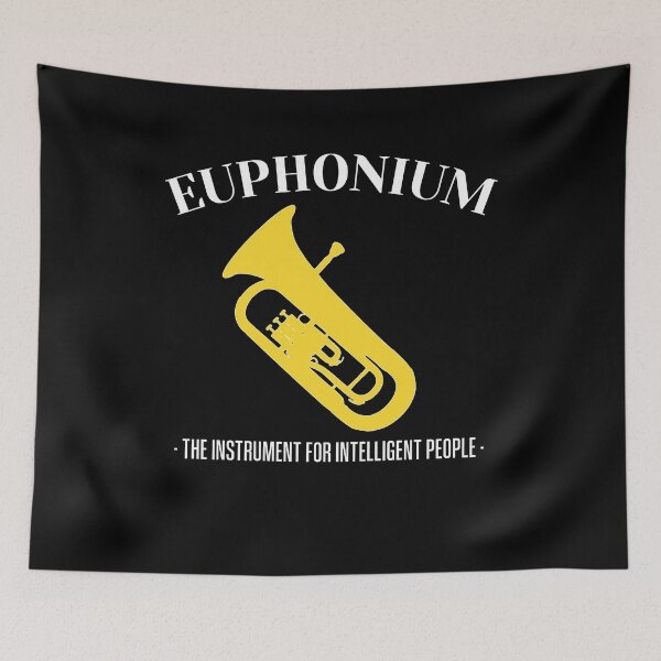 Item preview, EUPHONIUM - THE INSTRUMENT FOR INTELLIGENT PEOPLE, funny Euphonium/ Baritone gift idea designed and sold by HEJAshirts.