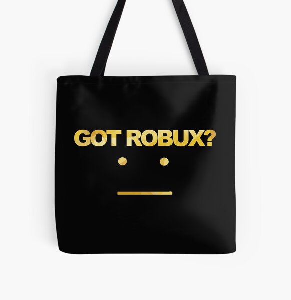 Robux Tote Bags Redbubble - bag of robux