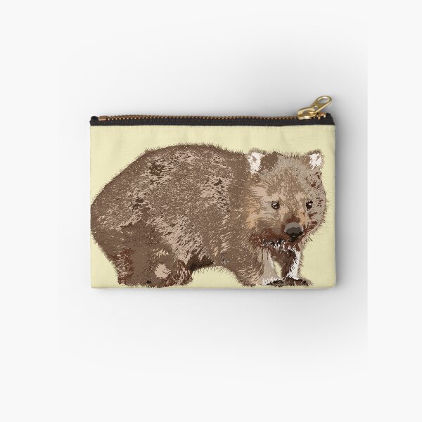 Item preview, Wombat (Vombatus ursinus) on lemon designed and sold by ChrissyWild.