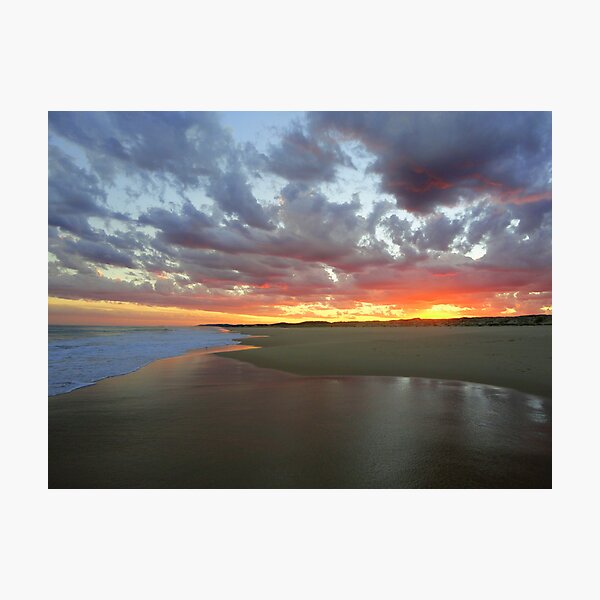 Sunset, Seal Rocks, NSW, Australia Photographic Print