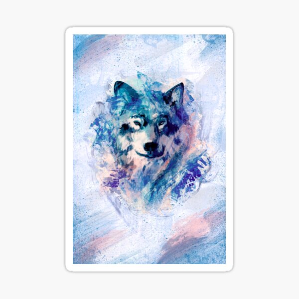 Wolf of the north Sticker