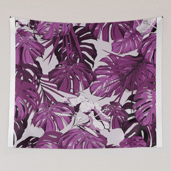 Item preview, Purple Tropical Blossom designed and sold by MalyskaStudio.