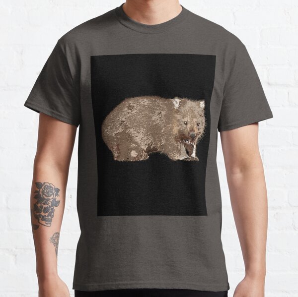 Vista previa del artículo con la obra «Wombat (Vombatus ursinus)», diseñado y vendido por ChrissyWild.