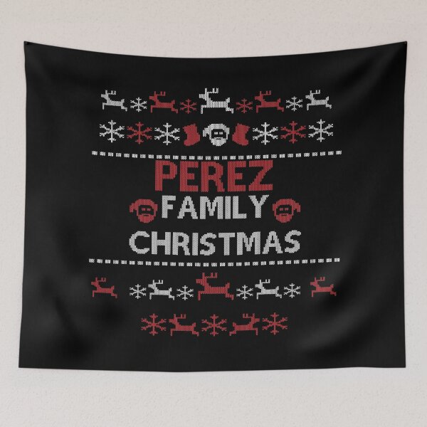 Item preview, Perez family fun white cold merry xmas holidays christmas  designed and sold by Thestarrysky.