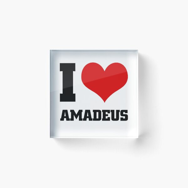 Item preview, I love AMADEUS designed and sold by Thestarrysky.