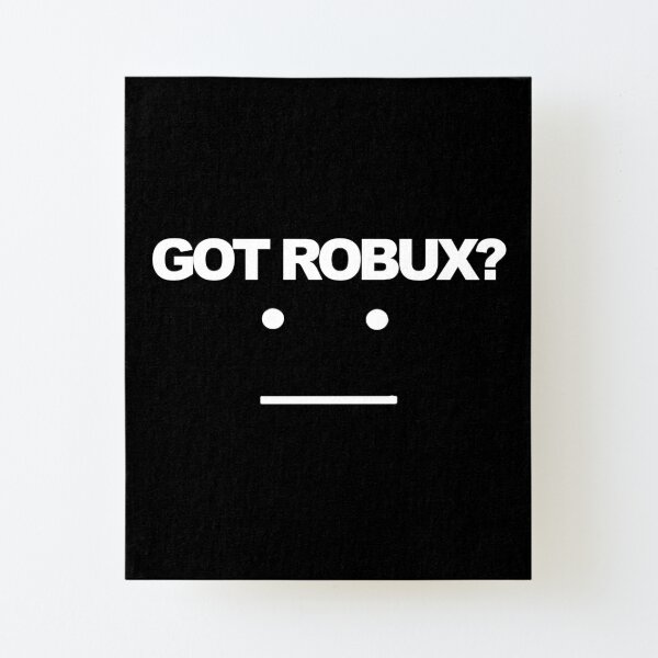 Roblox Robux Wall Art Redbubble - rbx ninja robux gratis