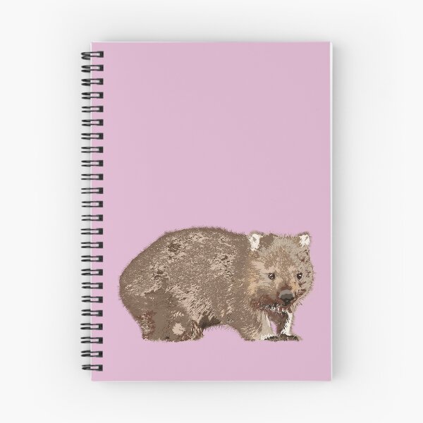 Item preview, Wombat (Vombatus ursinus) on pink designed and sold by ChrissyWild.