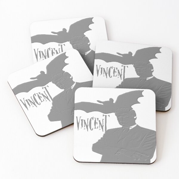 Item preview, Vincent Price and Bat Embossed designed and sold by SerpentSkyArts.