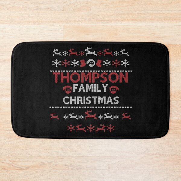 Item preview, Thompson merry xmas holidays christmas family fun white cold  designed and sold by Thestarrysky.