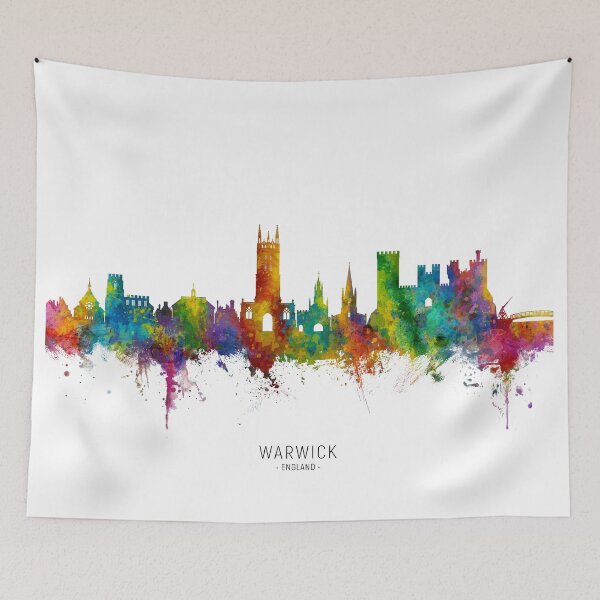Item preview, Warwick England Skyline designed and sold by ArtPrints.