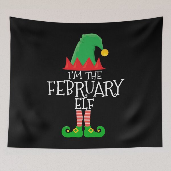 Item preview, I'm The February Elf designed and sold by UllUDesign.