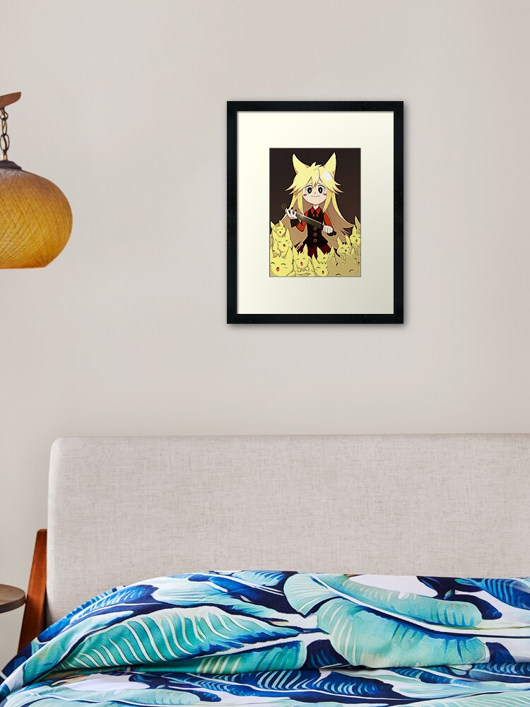 Moge Ko Framed Art Print By Myshonok Redbubble - moge ko roblox