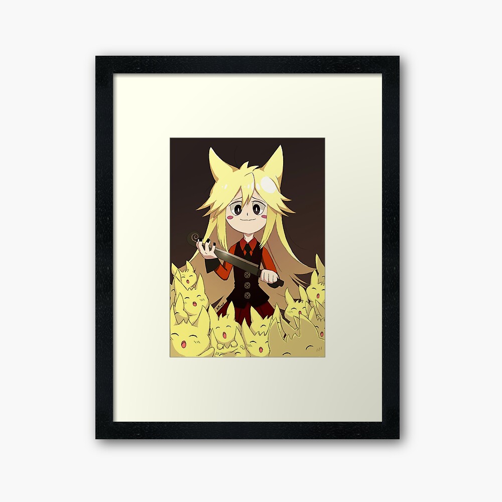 Moge Ko Framed Art Print By Myshonok Redbubble - moge ko roblox