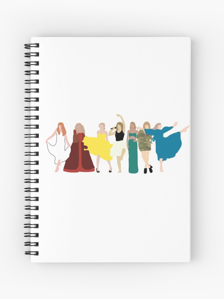 Official Taylor Swift Spiral Notebooks