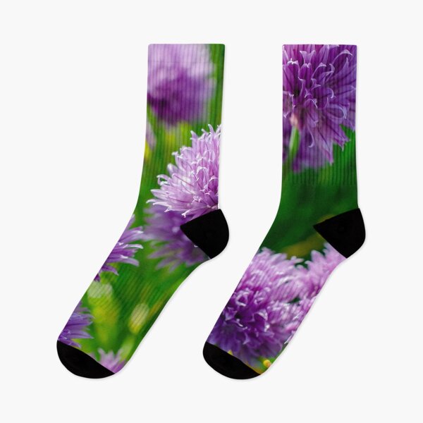 Item preview, Purple flowers in summertime. designed and sold by sandyprints.