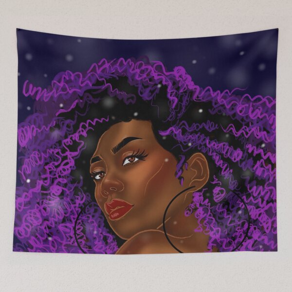 Item preview, Violet Swirled Diva designed and sold by Artbyaprilcoope.