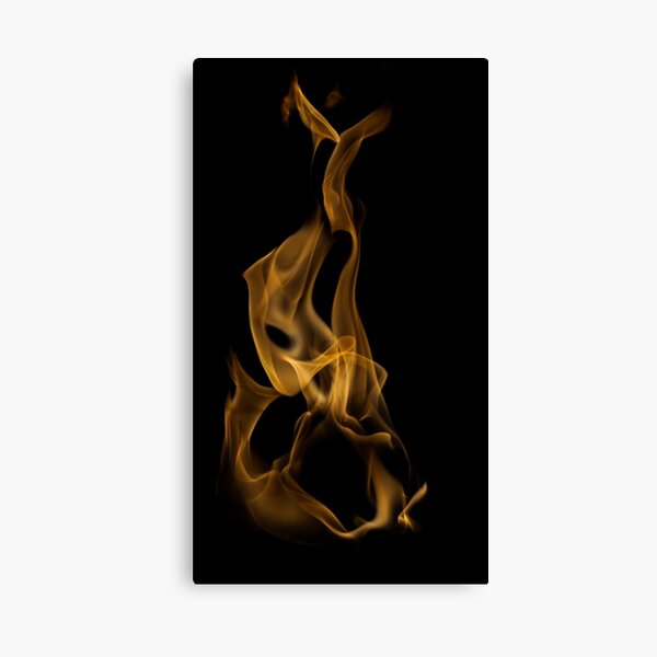 Hot Fire design Leinwanddruck