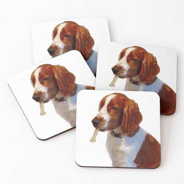Item preview, Welsh Springer Spaniel Puppy  designed and sold by Karen Harding Art and Illustration .