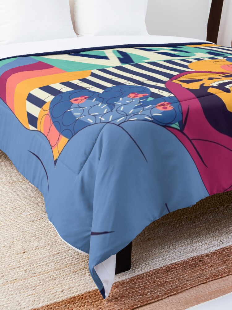 Alternate view of Love Skeletor Comforter
