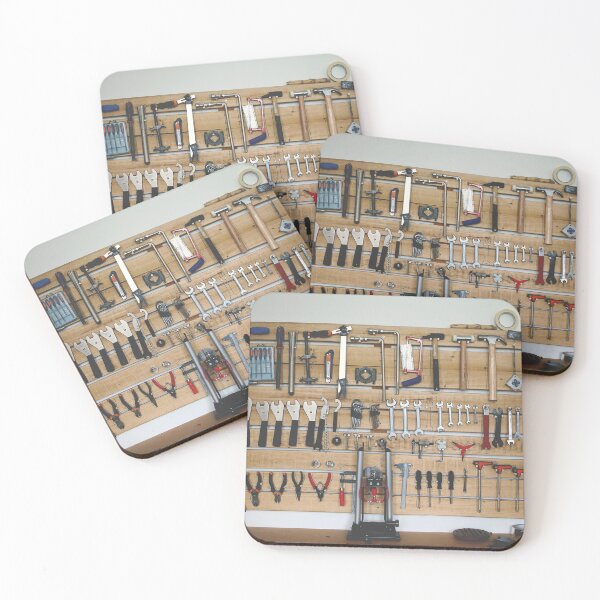 Item preview, tools on a wall designed and sold by Endorfin Garment.