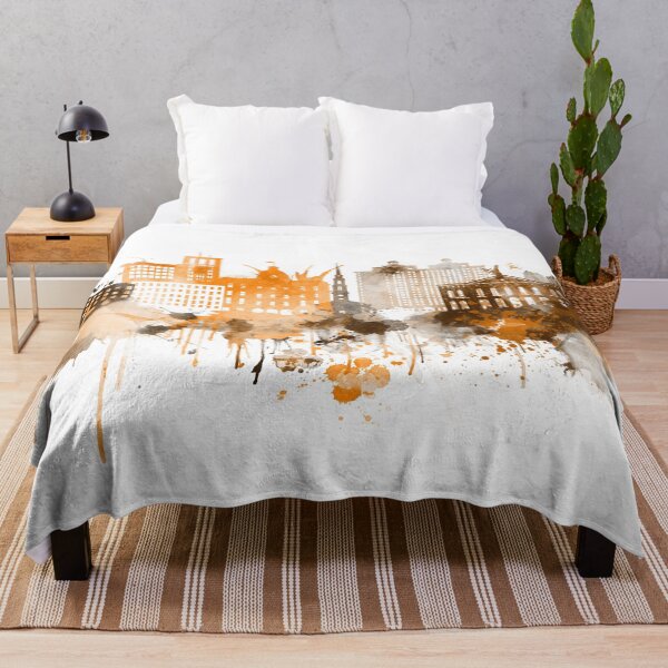 Item preview, Savannah Georgia City Warm Skyline designed and sold by DimDom.
