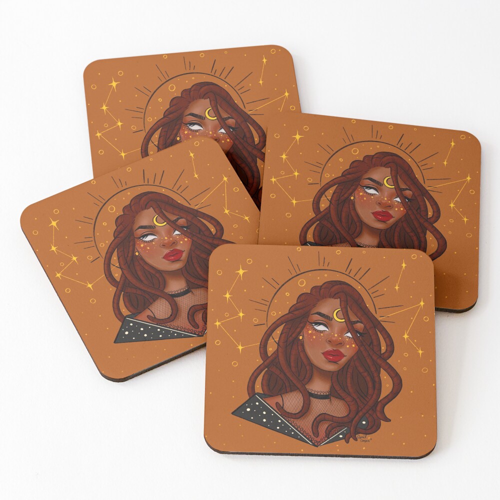 Item preview, Coasters (Set of 4) designed and sold by Artbyaprilcoope.