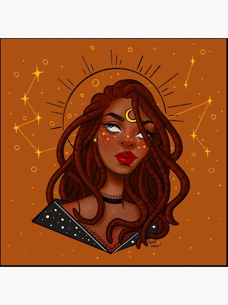 Thumbnail 2 of 2, Art Board Print, Celestial Serenity designed and sold by Artbyaprilcoope.