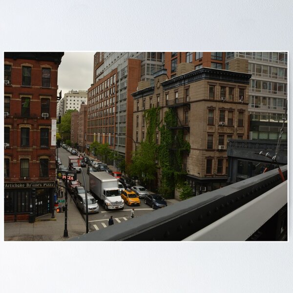 Item preview,  Down town  New york designed and sold by janet reidman.