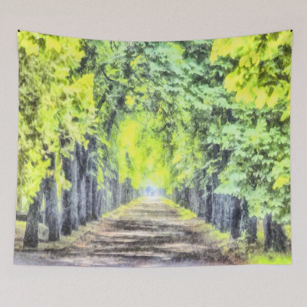 Item preview, Forest Path Watercolour designed and sold by bejacs.