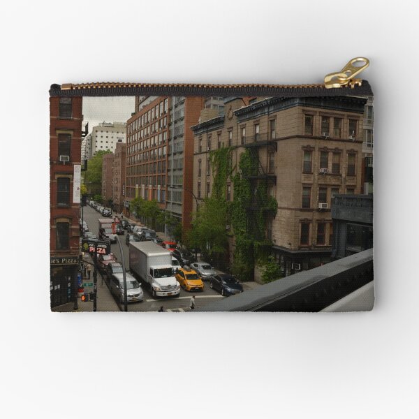 Down town New york Zipper Pouch