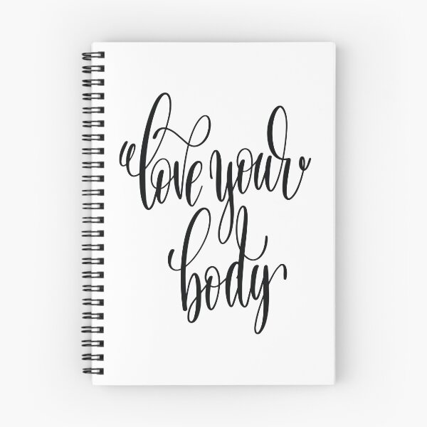 Item preview, Love Your Body Inspirational Quotes designed and sold by ProjectX23.