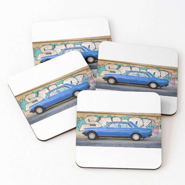 Item preview, old blue automobile designed and sold by Endorfin Garment.
