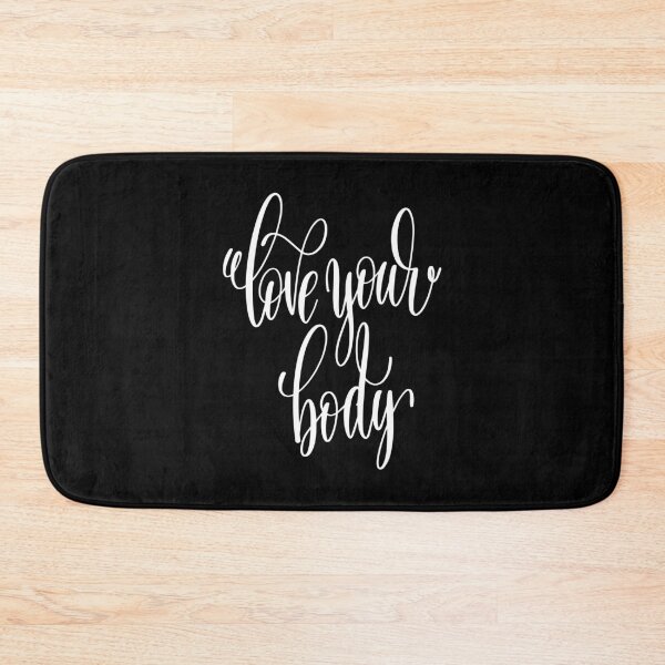Item preview, Love Your Body Inspirational Quotes designed and sold by ProjectX23.