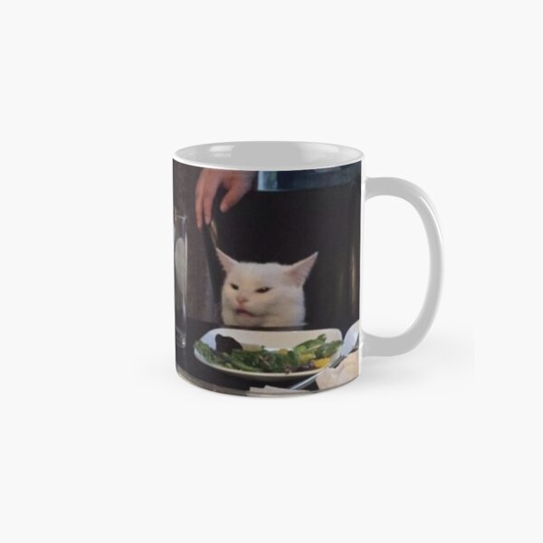 Woman Yelling at Cat Meme Classic Mug