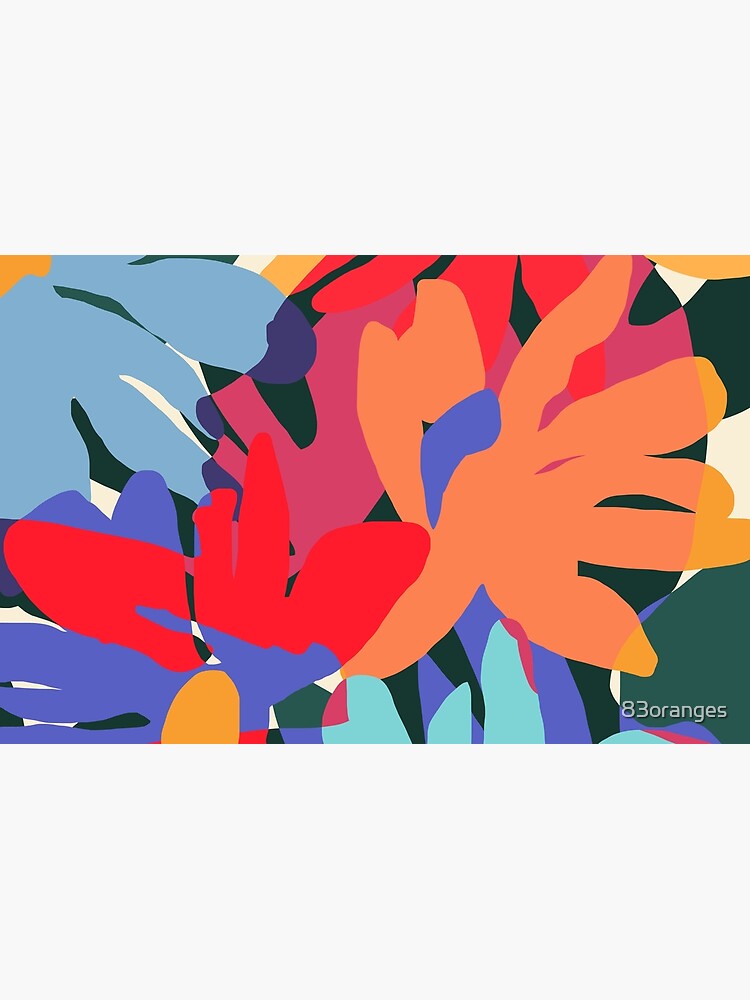Where Flowers Blossom, So Does Hope #painting #abstract by 83oranges